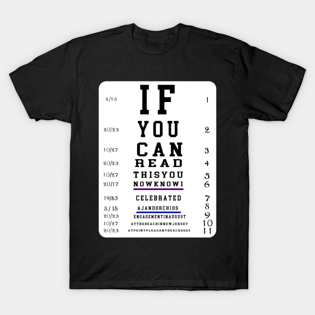 If you can read this T-Shirt by Orchid's Art